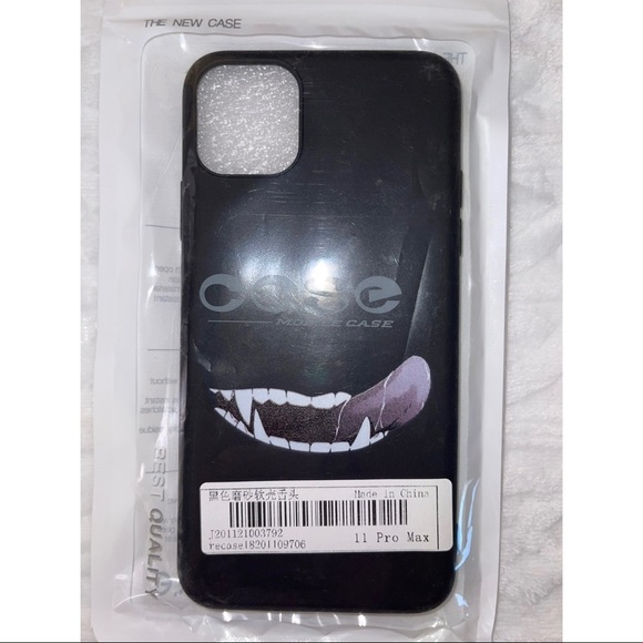 Monster Mouth Black iPhone 11 Pro Max Case 👅 - Picture 4 of 4